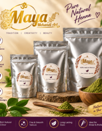 5 Filtered Mehandi Powder
