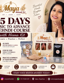 Basic to Bridal Mehandi Course + Henna Kit